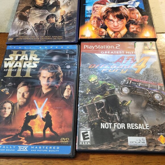 4PC PACK OF DVD ACTION MOVIES - Picture 1 of 2
